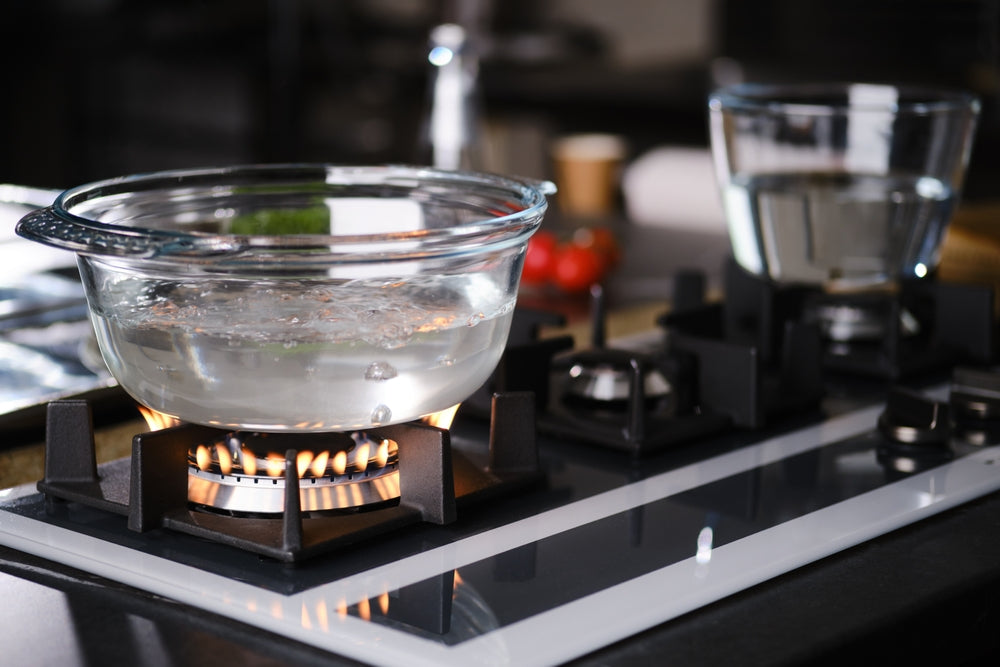 borosilicate glass blowing
