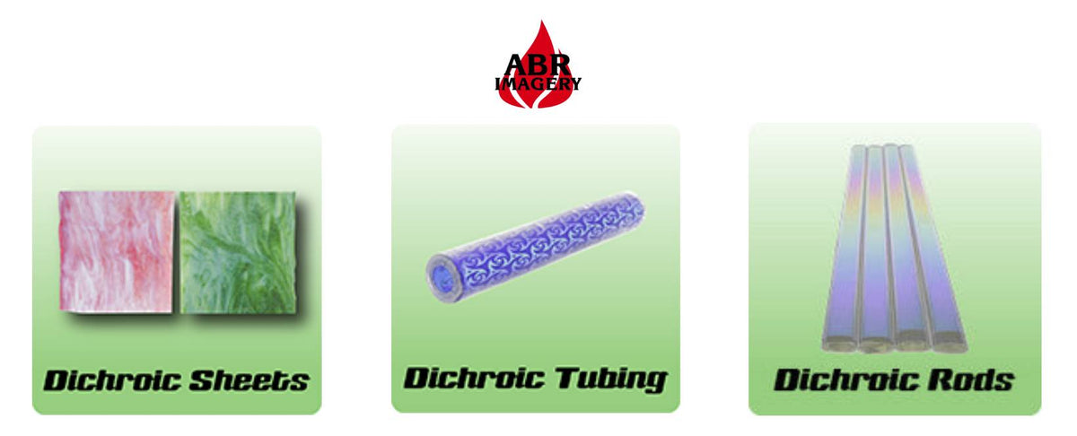 Dichroic glass