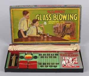 The First Commercially Produced Glass Blowing Set?