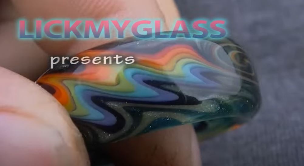 Glass Ring Demo with Striped Tubing