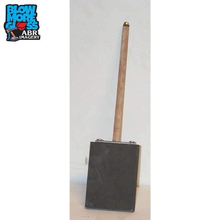 Blow More Glass Tools - 3" x 4" Graphite Paddle (12" L)