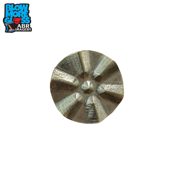 Blow More Glass Store - Brass Daisy Textured Stamp