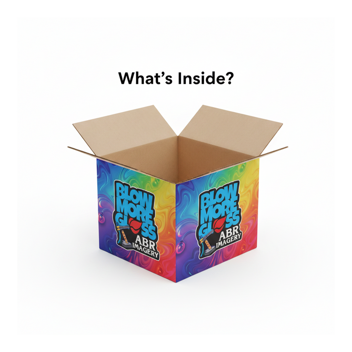 Let us suprise you every month with our Blow More Glass Mystery Box
