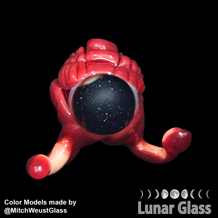 Lunar Glass Amber Opal