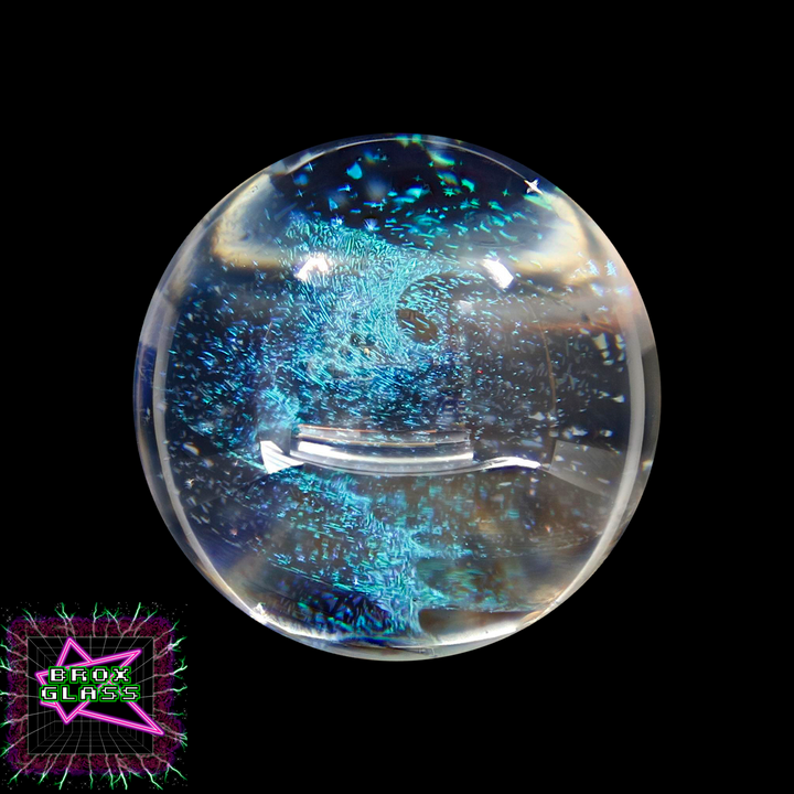 CBS Dichro (1/4") - Aqua Dichro (1/4") - 33 COE