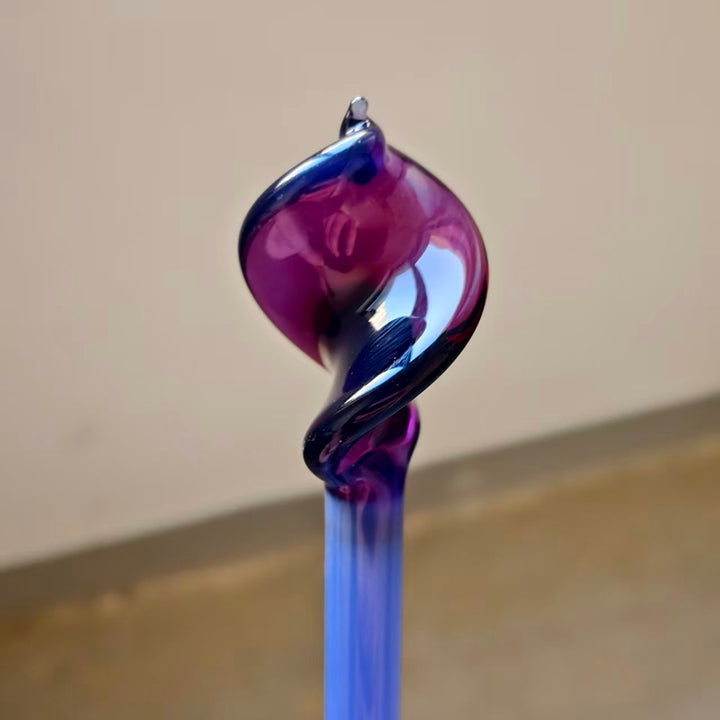 Lunar Glass Purple Red Opal