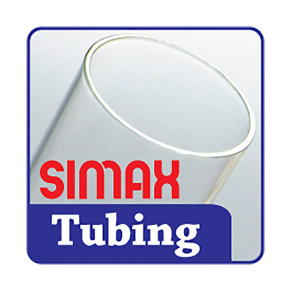 Simax 50.8mm x 3.2mm Clear Tubing