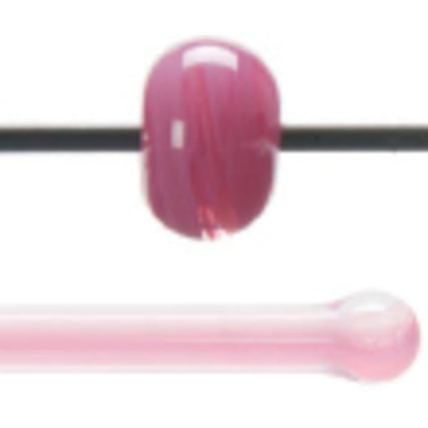 Clear and Pink Opal Rod 90coe