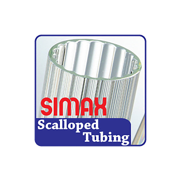 Simax 40mm x 2mm Scallop Tubing