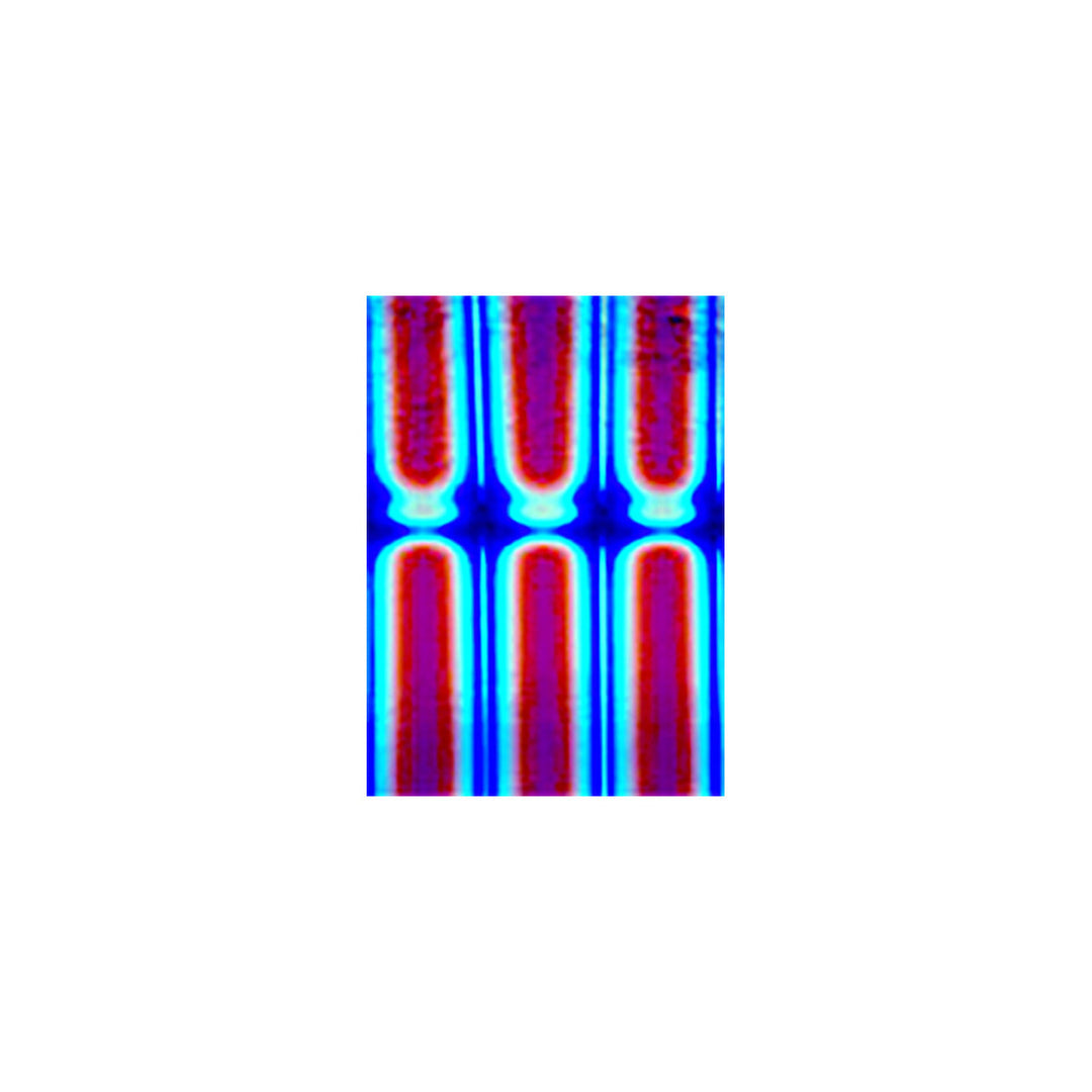 CBS Dichro (1/8") - Green/Magenta Blue - Rainbow A - 33 COE