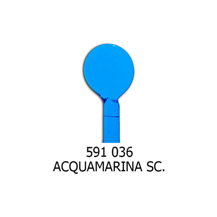 Moretti Aqua Dark Transparent Effetre Glass Rod (4-7mm)