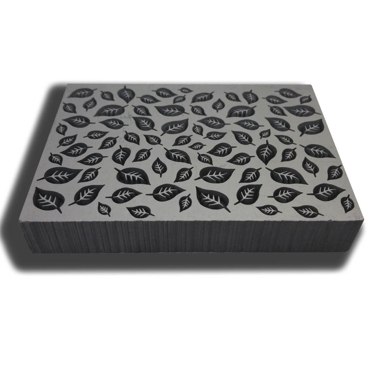 Graphite Leaves Texture Plate – ABR Imagery