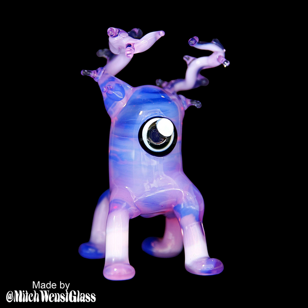 Lunar Glass Dense Amethyst Opal