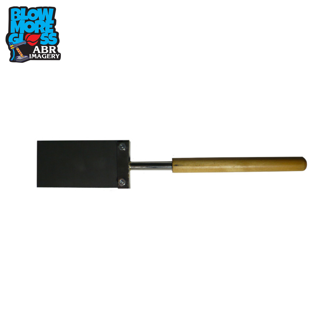 Blow More Glass Tools - 2" x 4" Graphite Paddle (8.5"L)