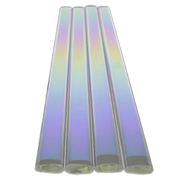 38mm Dichroic Coated Clear Flat Rod