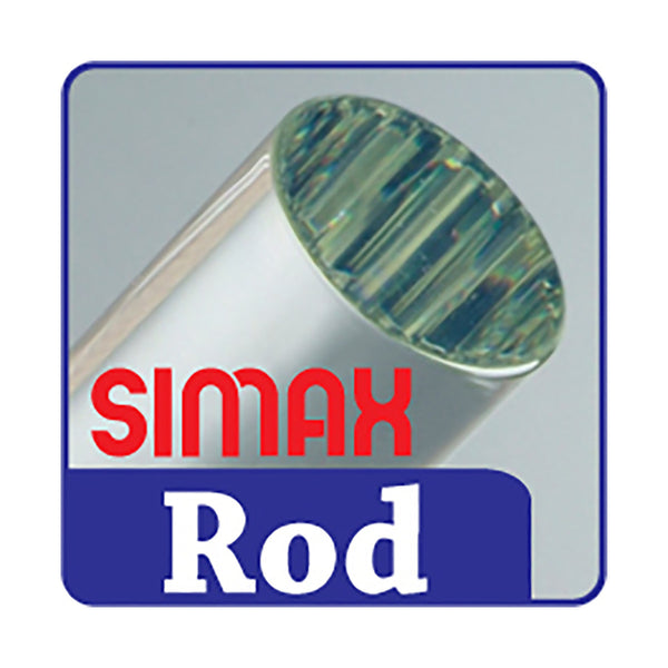 Simax 44mm Clear Boro Rod