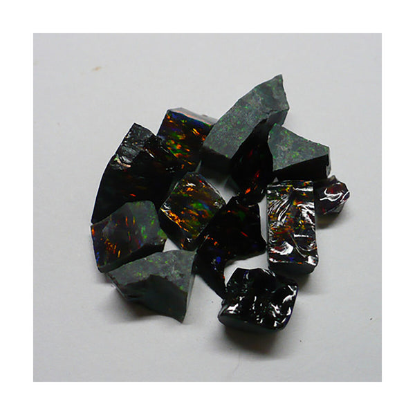 Rough Black Gilson Fusing Opal