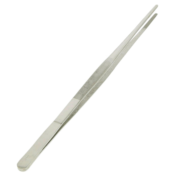 12" Serrated Glasswork Tweezers