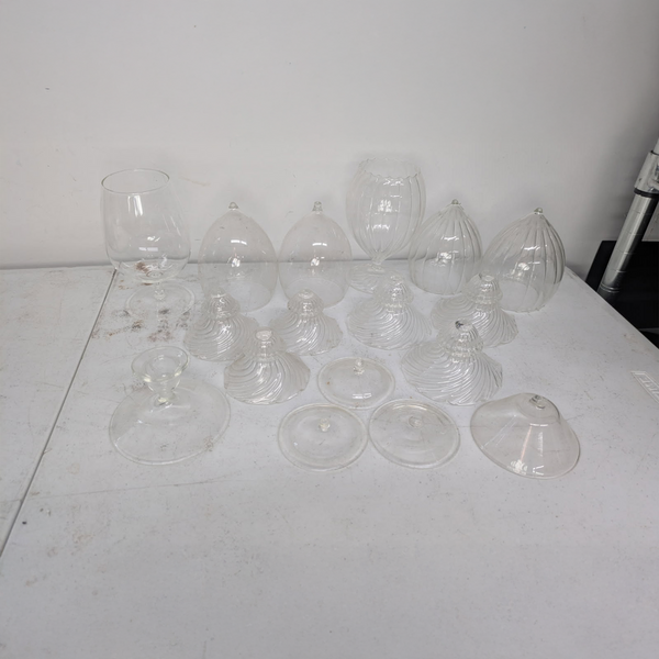 Clear Borosilicate Goblet Bundle - Fire Sale