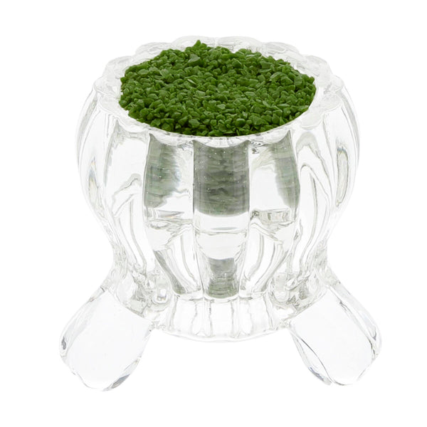 Kashmir Frit - Dark Green - Medium