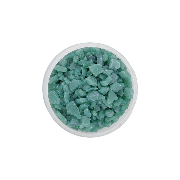 TEAL GREEN OPAL COARSE FRIT