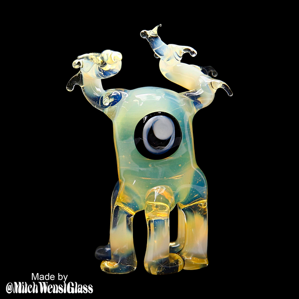 Lunar Glass Golden Moonlight Opal