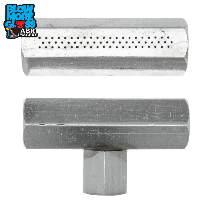 Blow More Glass Tools - 2" Triple-Row Ribbon Burner Tip