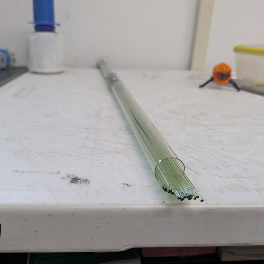 Blow More Glass Stringers - Green - Fire Sale