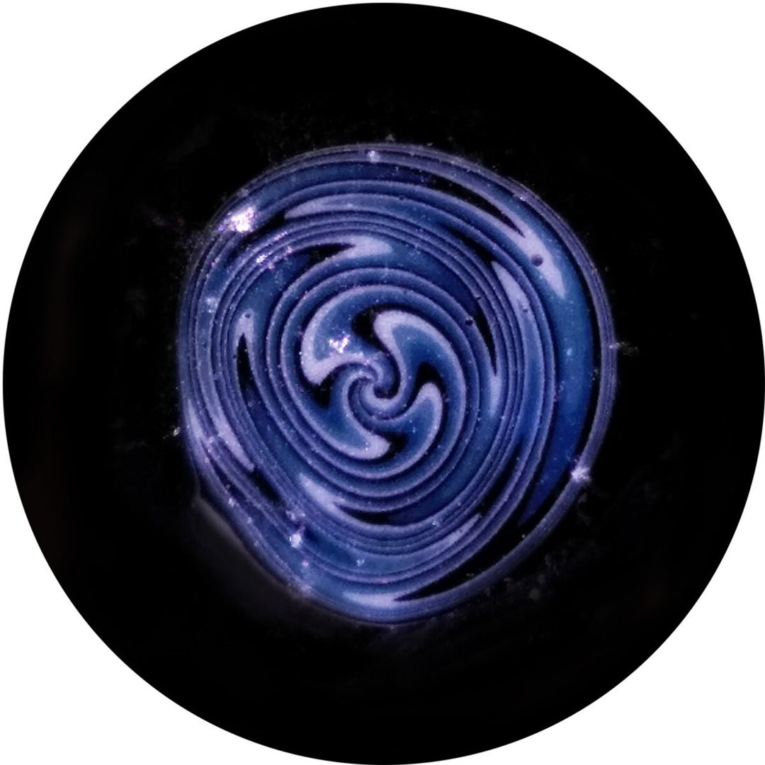 Blue &amp; White Spiral Milli