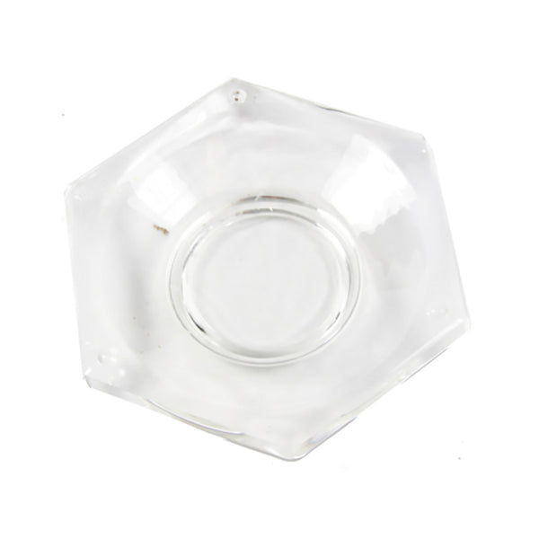 2.5" Hexagonal Glass Base