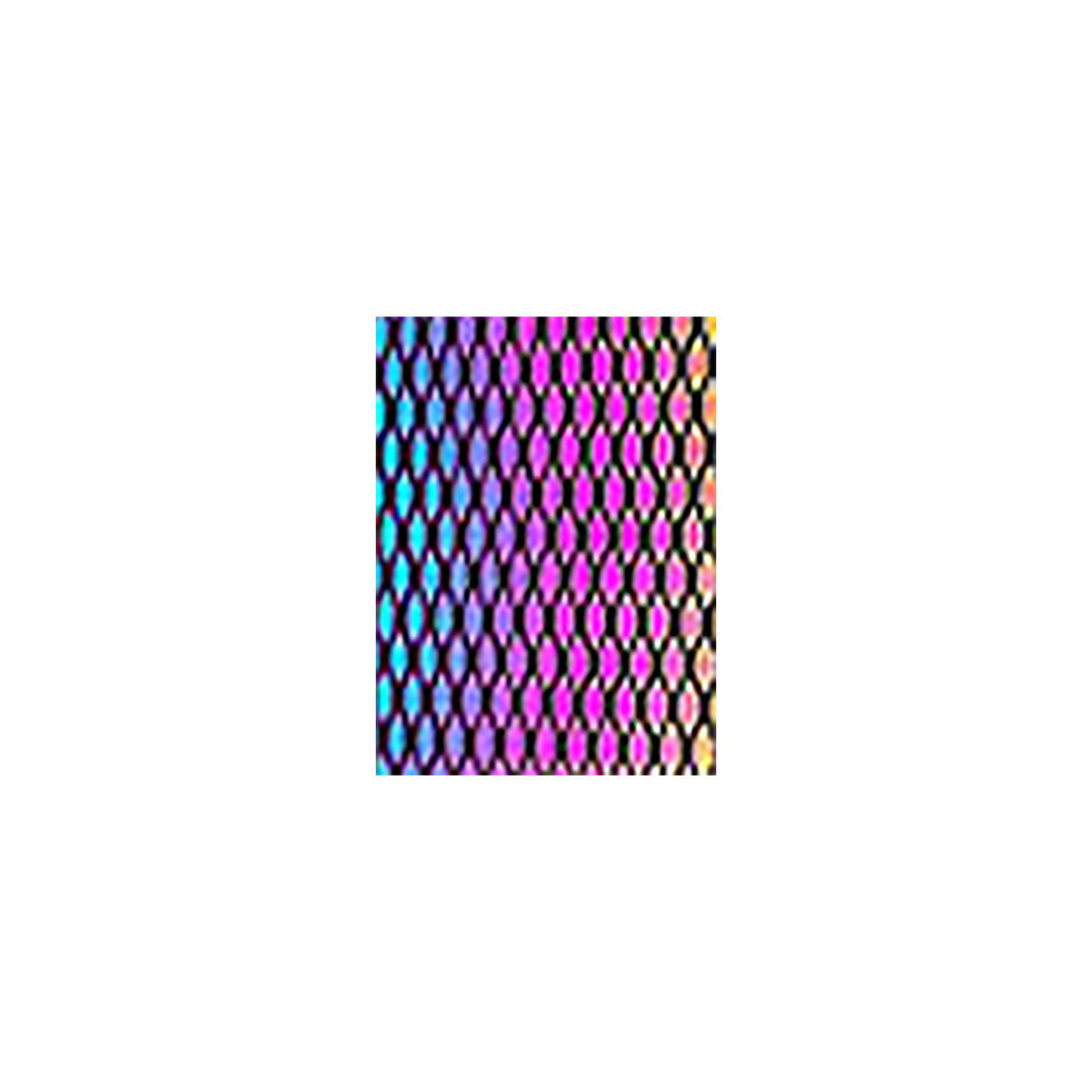 CBS Bullseye Thin Clear - Rainbow 1 - Marquis Pattern 1 (11/16″ X 1/8″) - 90 COE