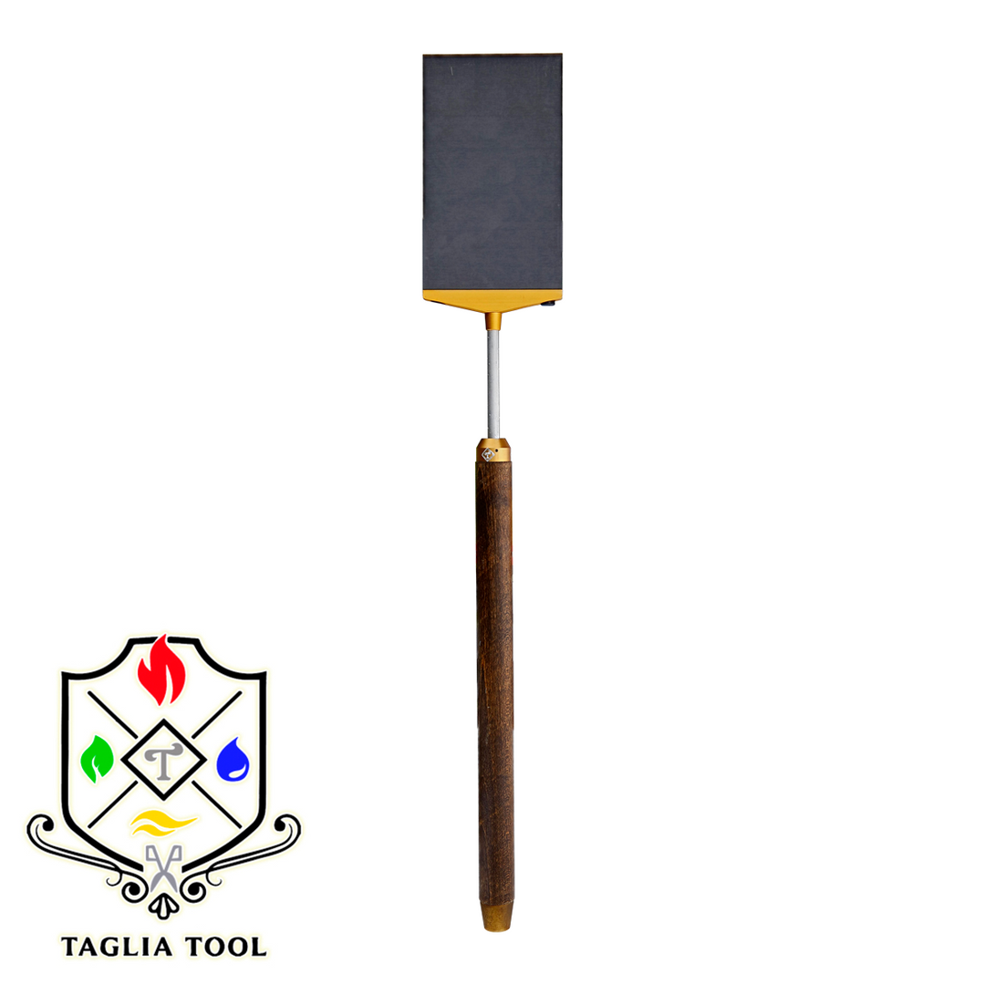 Taglia 3" x 5" Graphite Head on Long Thick Handle