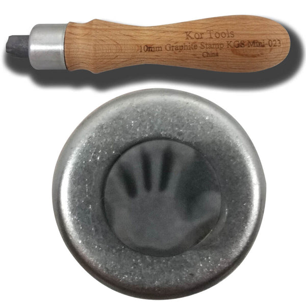 10mm Mini Graphite Right Hand Stamp