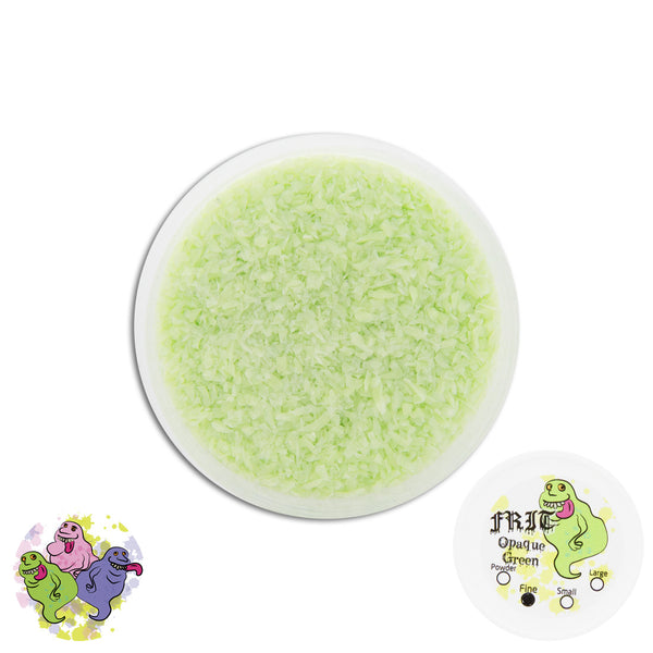 Asian Frit Opaque Green (Fine) - Fire Sale