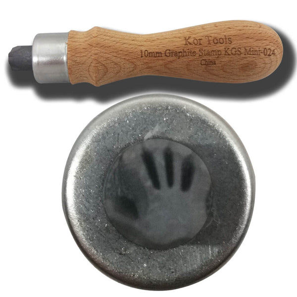 10mm Mini Graphite Left Hand Stamp