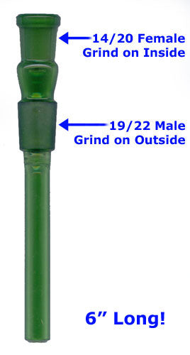 6" 14F/19M Green Bushing