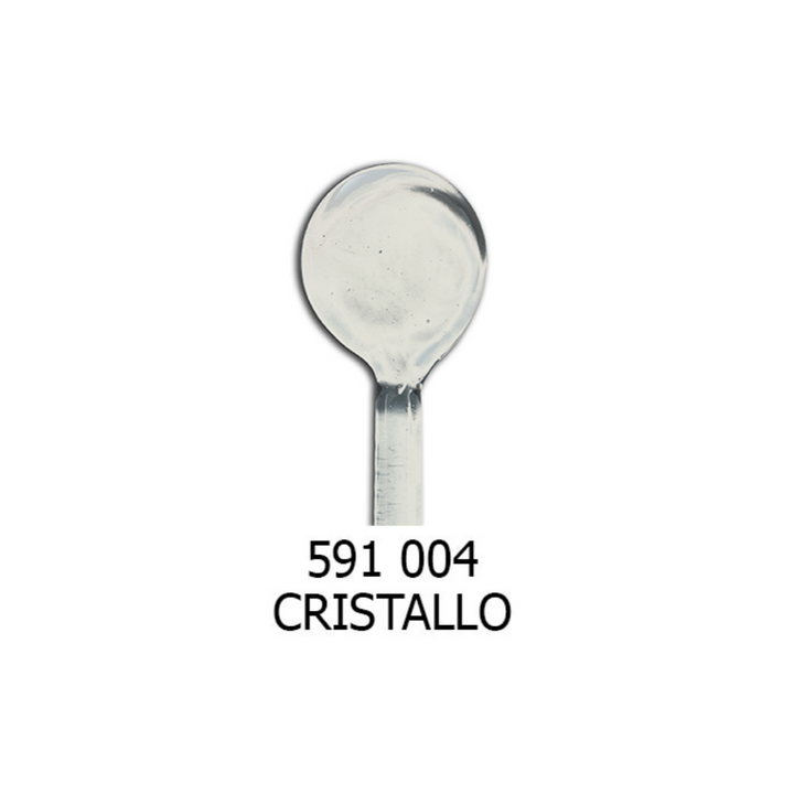 Moretti Clear Effetre Glass Rod (10-12mm)
