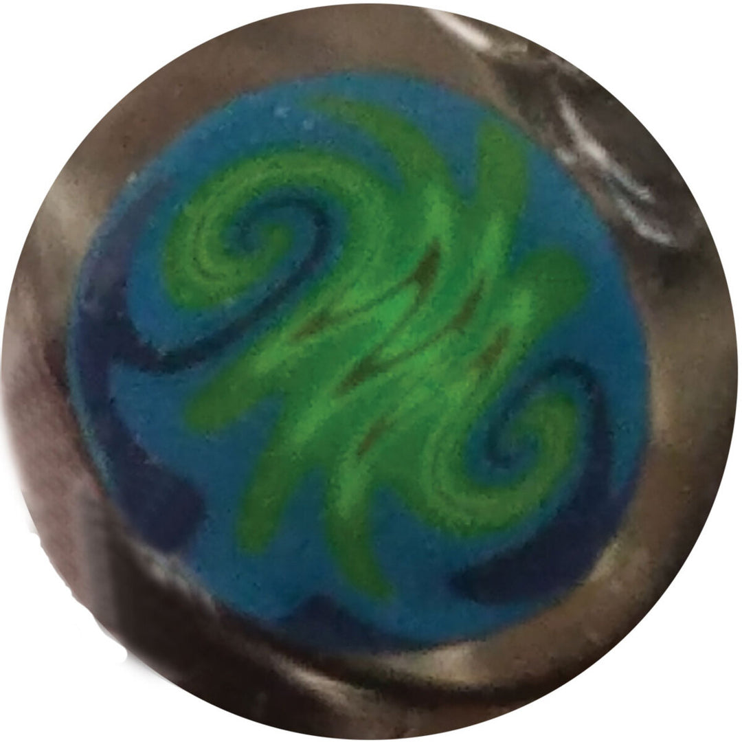 Blue to green fade wigwag milli