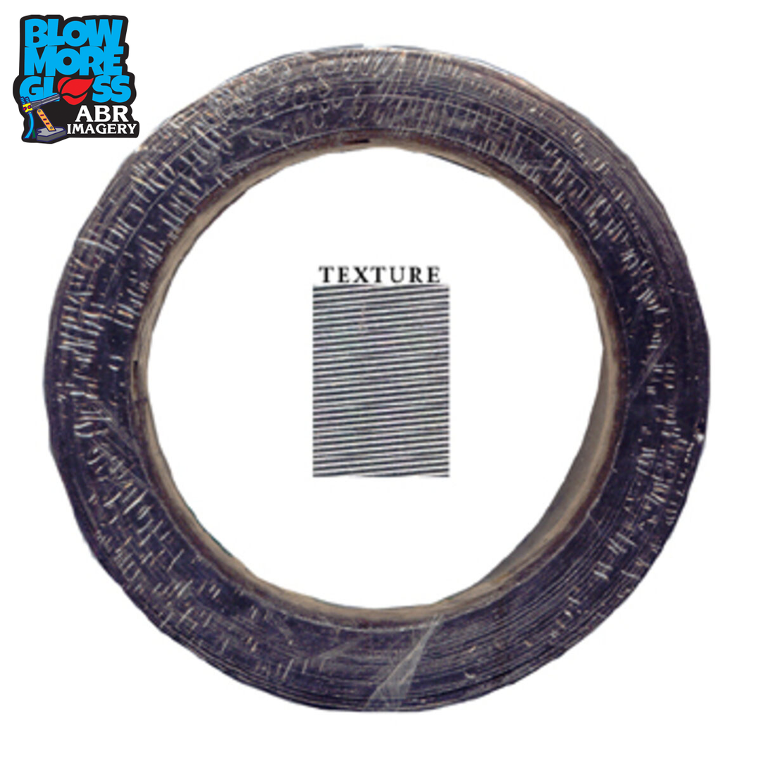Blow More Glass Tools - 0.5" x .015" Textured Graphite Tape