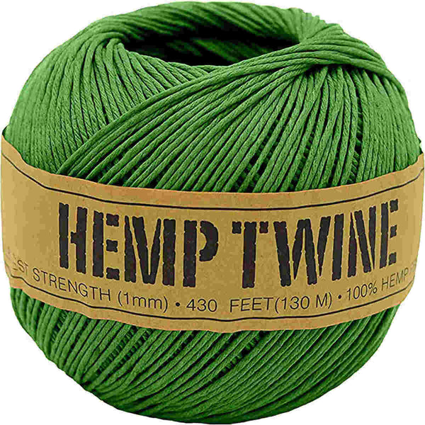 1mm Green Hemp Twine