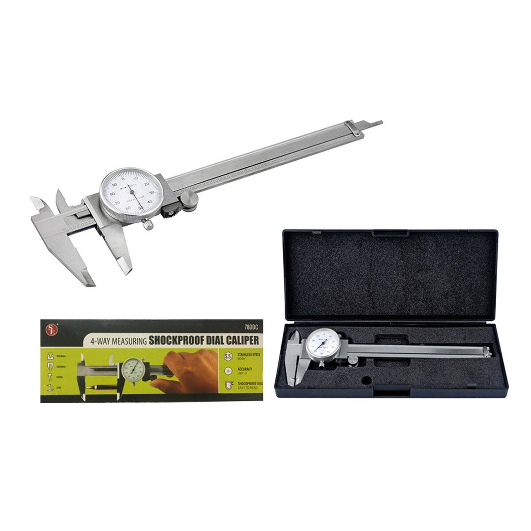 SE Vernier Dial Caliper (up to 6") - Fire Sale