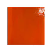 Opaque Tangerine Orange Dbl-Rolled