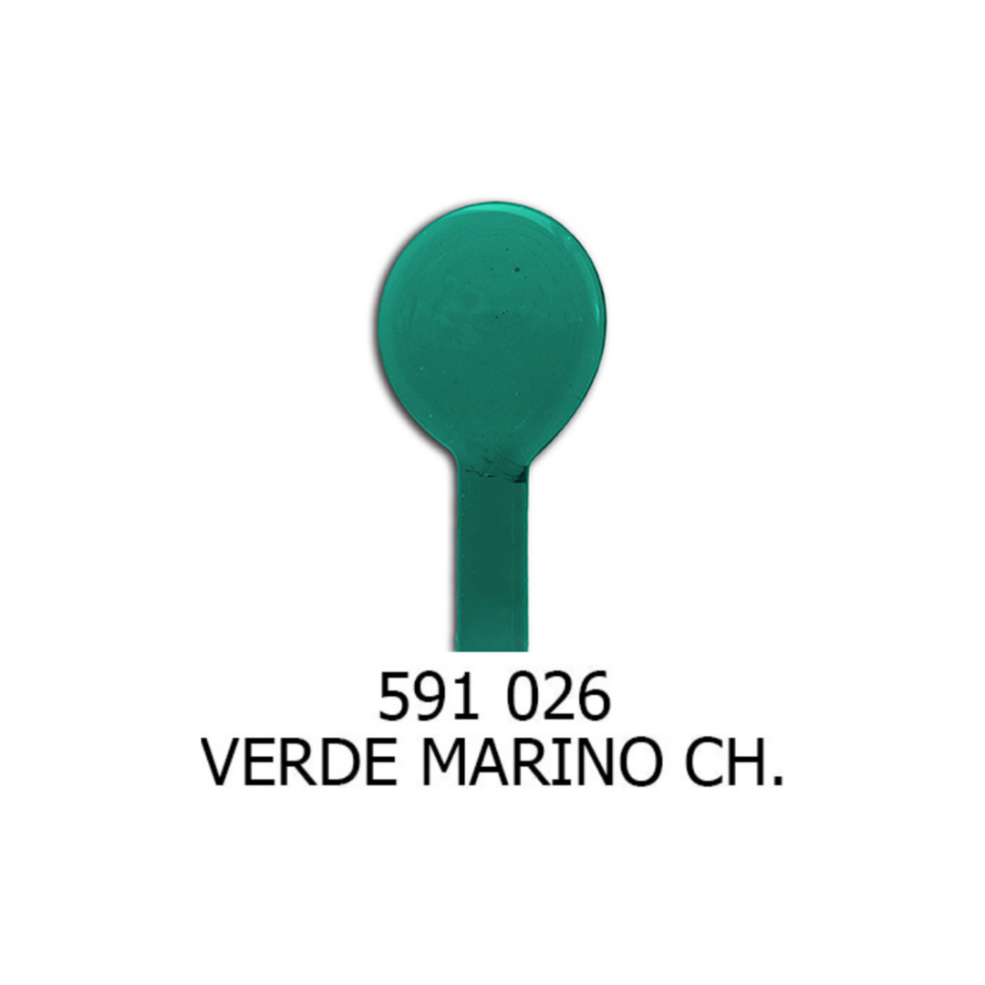 Moretti Teal Light Transparent Effetre Glass Rod (5-6mm)