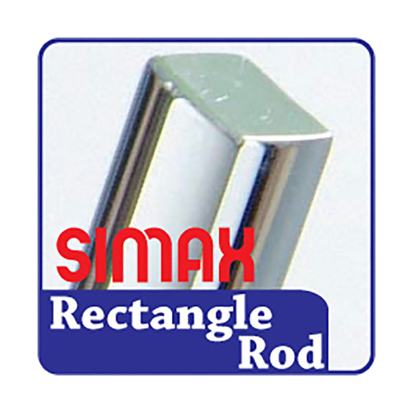 Simax 8mm x 10.8mm Rectangular Rod