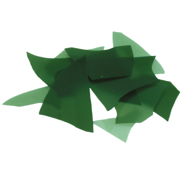 Bullseye Mineral Green Confetti