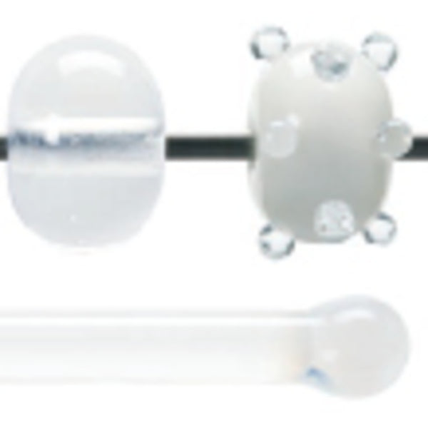 Transparent White Opal Rod 90coe