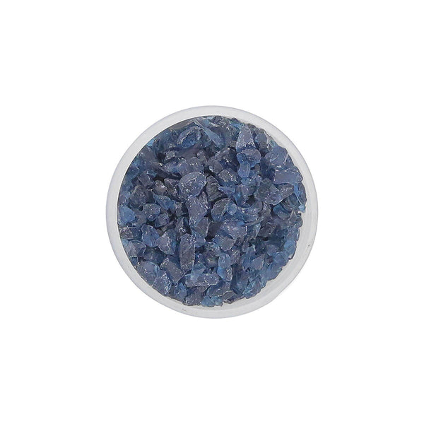 STEEL BLUE TRANS COARSE FRIT