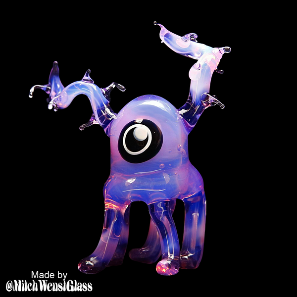 Lunar Glass Amethyst Opal