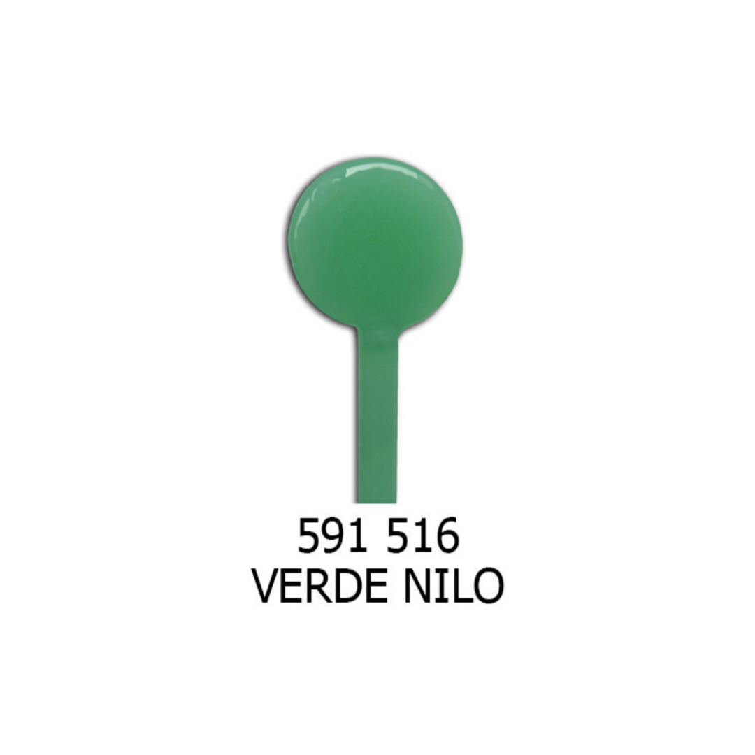 Moretti Green Nile Opalino Effetre Glass Rod (5-7mm)