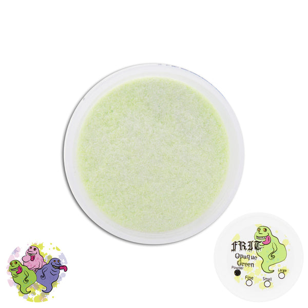 Asian Frit Opaque Green (Powder) - Fire Sale
